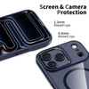 TECH-PROTECT MAGMAT MAGSAFE IPHONE 17 PRO MAX DEEP BLUE/CLEAR