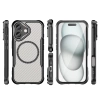 HURTEL ETUI CASE LEADING SERIES DO IPHONE 16 DO MAGSAFE SILIKONOWE CZARNE