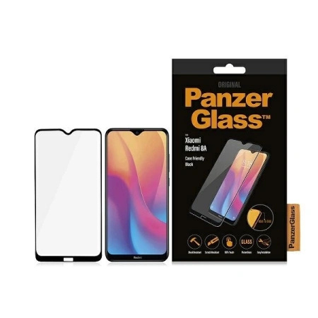 PANZERGLASS E2E SZKŁO HARTOWANE DO XIAOMI REDMI NOTE 8A OCHRONA ANTYPOBICIE