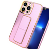New Kickstand Case etui do iPhone 13 z podstawką różowy