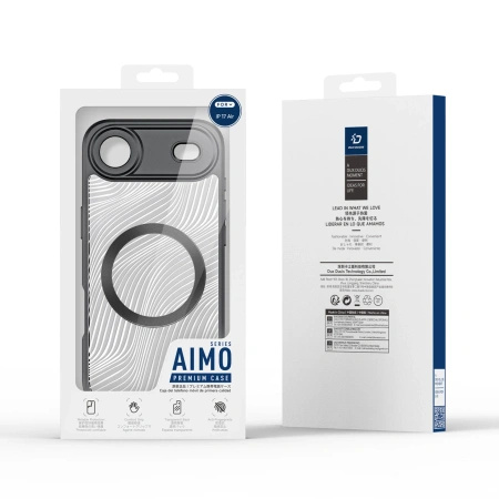 DUX DUCIS ETUI AIMO MAG DO IPHONE 17 AIR Z PIERŚCIENIEM MAGNETYCZNYM
