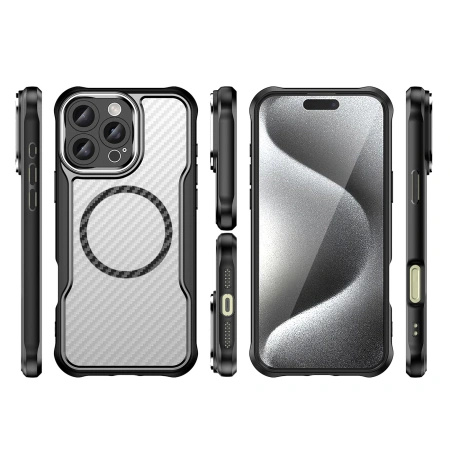 HURTEL ETUI CASE DO IPHONE 16 PRO DO MAGSAFE OCHRONNE Z FUNKCJĄ MAGNETYCZNĄ