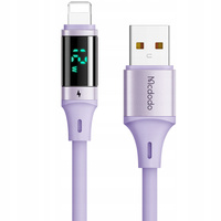 Mcdodo  Kabel do telefonu DIGITAL PRO USB do Iphone  12W fioletowy 1,2m