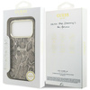 Etui Guess Python Pattern MagSafe do iPhone 17 Pro brązowy