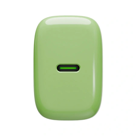 Ładowarka sieciowa Puro Pro Lite 30W USB-C  - zielona