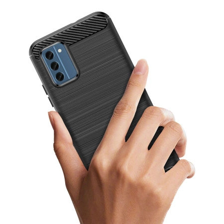 HURTEL ETUI CARBON CASE DO NOKIA C300 Z OCHRONĄ NA APARAT I ZADRAŚNIĘCIA