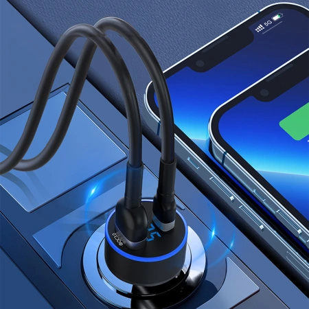 WOZINSKY ŁADOWARKA USB-C DO TELEFONÓW 36W DO SAMOCHODU Z SZYBKIM ŁADOWANIEM