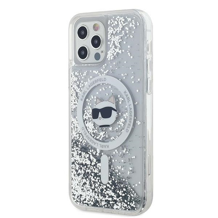 KARL LAGERFELD ETUI HARDCASE DO IPHONE 12 12 PRO 6.1 LIQUID GLITTER