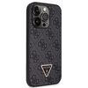 Etui Guess GUHCP14LP4TDSCPK na iPhone 14 Pro - czarne Crossbody 4G Metal Logo