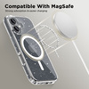 TECH-PROTECT ETUI FLEXAIR DO MAGSAFE DO IPHONE 16 ZOPTYMALIZOWANE OCHRONĄ