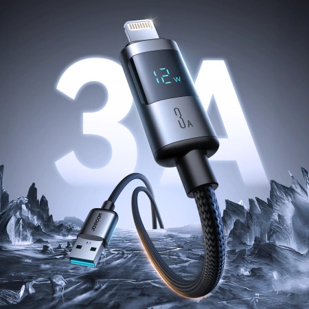 JOYROOM KABEL S-A16 PRO PRISM SERIES 3A USB-A LIGHTNING DO IPHONE 11 12 13