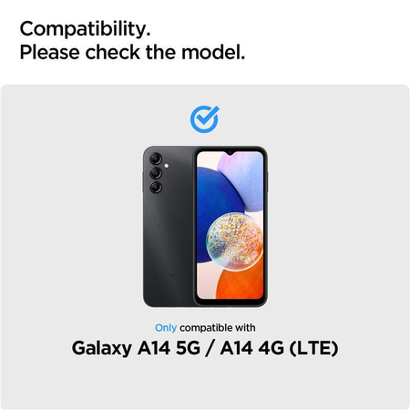 SZKŁO HARTOWANE SPIGEN GLAS.TR SLIM 2-PACK GALAXY A14 4G / 5G CLEAR