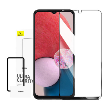 BASEUS SZKŁO HARTOWANE DO SAMSUNG A03S 9H SZYBKA INSTALACJA OCHRONA EKRANU