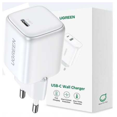 UGREEN ŁADOWARKA SIECIOWA USB-C PD DO IPHONE IPAD MACBOOK SZYBKIE ŁADOWANIE