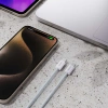Kabel USB-C - USB-C Dudao L6C PD 60W 1m - biały