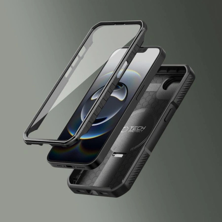 TECH-PROTECT ETUI KEVLAR DO IPHONE 16E Z MAGSAFE OCHRONA PRZECIW