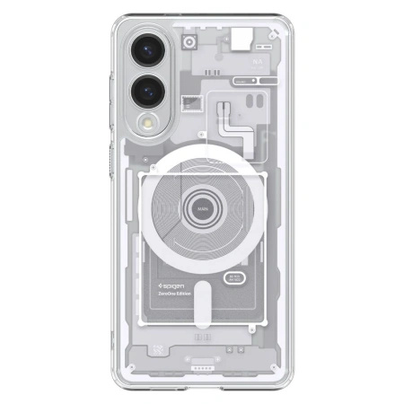 SPIGEN ETUI ULTRA HYBRID MAG DO SAMSUNG GALAXY S25 EDGE Z NADRUKIEM