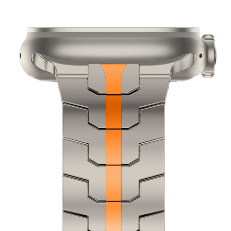 TECH-PROTECT STAINLESS LINE PASEK DO APPLE WATCH 6 7 8 9 10 SE ULTRA 44 45