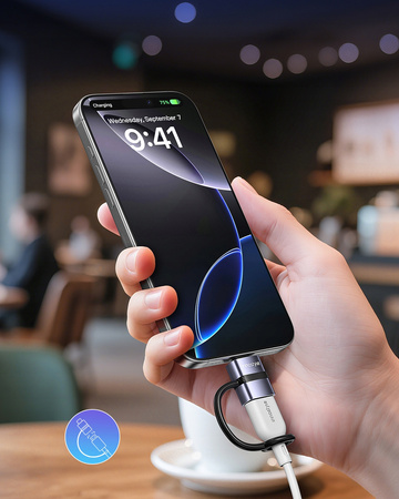 INNOSTYLE ADAPTER PRZEJŚCIÓWKA USB-A 3.0 DO USB-C NA USB TYP C 3A 5GBPS OTG