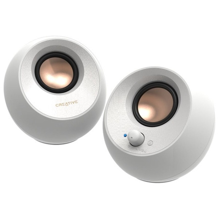 CREATIVE GŁOŚNIKI PEBBLE 2.0 V3 DO KOMPUTERA USB-C BLUETOOTH 5.0 NOWOCZESNE