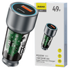 DUDAO ŁADOWARKA SAMOCHODOWA 30W DO USB-A USB-C DO TELEFONÓW IPHONE 12 13 14