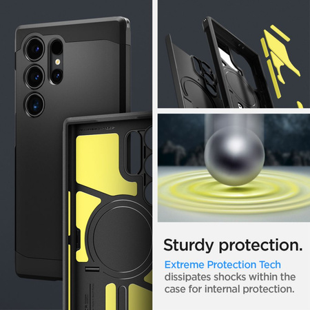 SPIGEN ETUI TOUGH ARMOR DO MAGSAFE DO SAMSUNG GALAXY S24 ULTRA OCHRONA