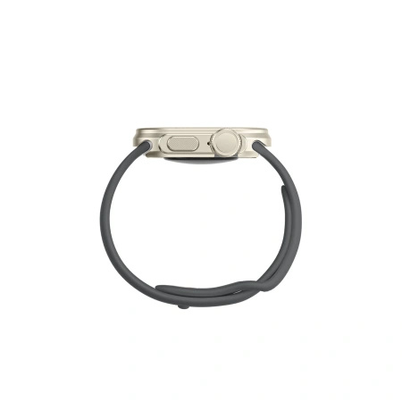 Etui metalowe AMAZINGTHING Titan Pro na Apple Watch 11 46mm aluminiowe - tytanowe