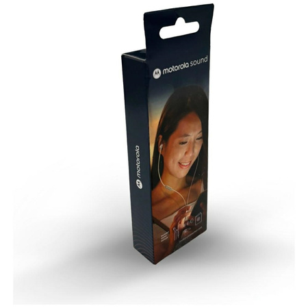 Słuchawki douszne Motorola Earbuds 3C-S  USB-C biały
