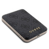 Zestaw Guess GUBPM5P14L4GEMGK iPhone14 Pro 6.1 hardcase + Powerbank 5000mAh MagSafe czarny/black 4G Metal Logo