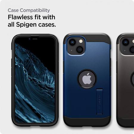 SZKŁO HARTOWANE SPIGEN ALM GLASS FC 2-PACK IPHONE 13 / 13 PRO / 14 BLACK