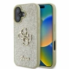 GUESS CASE DO IPHONE 16 6.1 FIXED GLITTER BIG HARDCASE Z PEWNOŚCIĄ OCHRONY