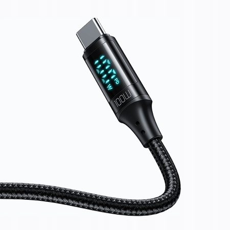 Mcdodo  Kabel do telefonu z wyświetlaczem Digital PRO  PD USB-C 100W 1,2m