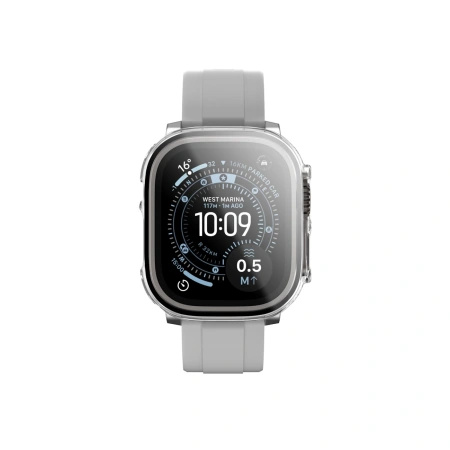 Szkło ochronne AMAZINGTHING Radix z etui na Apple Watch UItra 3 49 mm - przezroczyste