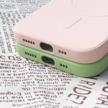 HURTEL POKROWIEC SILIKONOWY DO IPHONE 15 Z DO MAGSAFE O WYSOKIEJ OCHRONIE