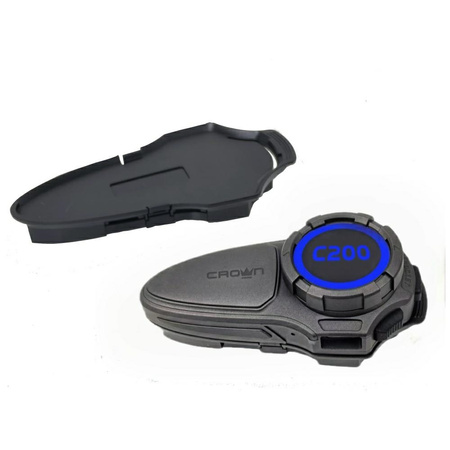 Interkom motocyklowy Crown C200 Mesh     Bluetooth czarny