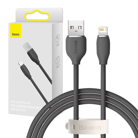 BASEUS KABEL DO LIGHTNING 2,4A DO TELEFONÓW IPHONE 1,2M SZYBKIE ŁADOWANIE