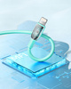 INNOSTYLE JAZZY KABEL USB-C LIGHTNING MFI SZYBKIEGO ŁADOWANIA DO IPHONE KEVLAR 1M ZIELONY