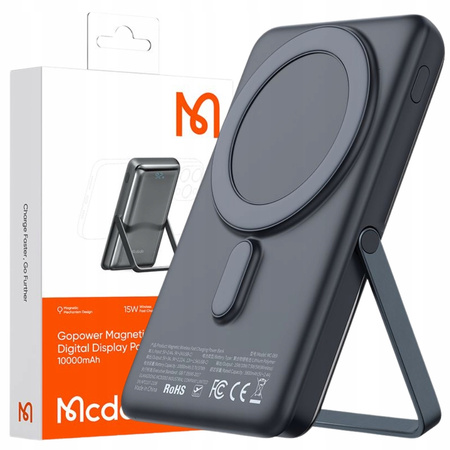 MCDODO INDUCTION POWERBANK FOR MAGSAFE 13 14 15 STAND WIRELESS 10000
