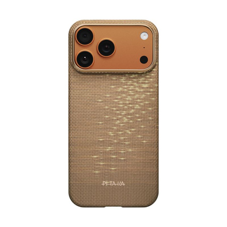 Pitaka Ultra-Slim Case, Golden Glint - iPhone 17 Pro Max