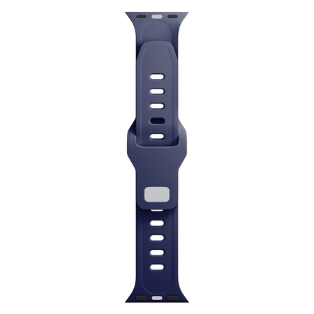 38/40/41/42 mm Ocean Blue (small) - 3mk Silicone Watch Strap for Apple