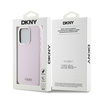 DKNY HARDCASE DO IPHONE 15 PRO DO MAGSAFE LIQUID SILICONE SMALL METAL LOGO