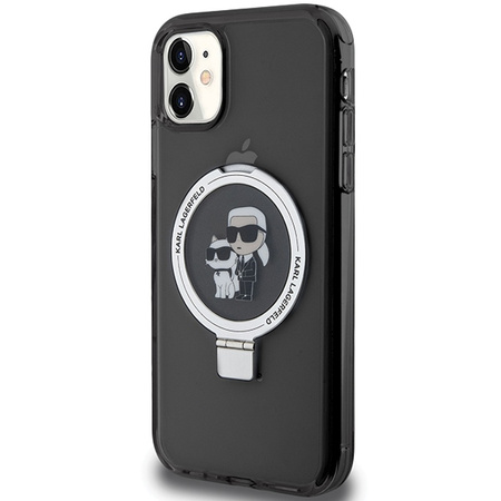 KARL LAGERFELD ETUI HARDCASE RING STAND DO IPHONE 11 XR DO MAGSAFE