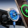 JOYROOM UCHWYT SAMOCHODOWY MAGSAFE Z ŁADOWARKĄ INDUKCYJNĄ DO TELEFONÓW 12