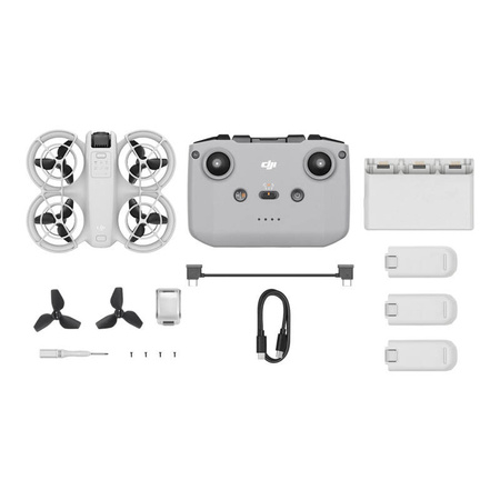 DJI DRON NEO FLY MORE COMBO Z FUNKCJĄ LĄDOWANIA I NAGRYWANIEM 4K DO PRZYGÓD