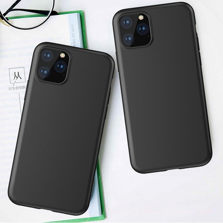 Soft Case żelowe elastyczne etui pokrowiec do Honor 50 Pro czarny