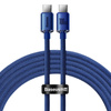 BASEUS KABEL USB-C 100W 1.2M DO TELEFONÓW I LAPTOPÓW SZYBKIE ŁADOWANIE 1.2M