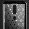 Carbon Case elastyczne etui pokrowiec Nokia 2.4 czarny
