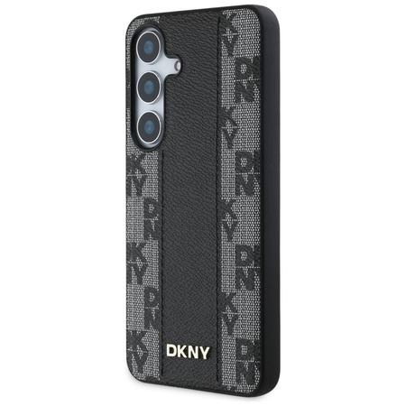 DKNY ETUI DO MAGSAFE DO SAMSUNG GALAXY S25 LEATHER CHECKERED PATTERN