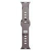 38/40/41/42 mm Taupe (small) - 3mk Silicone Watch Strap for Apple
