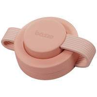 Ładowarka indukcyjna Bazic GoMag Trio 2  3w1 15W magnetyczna do iPhone/Watch/AirPods różowy
